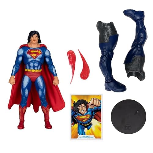 McFarlane Toys - DC Multiverse Superman (Justice League Task Force) 7in Build-A Figure thumbnail 3