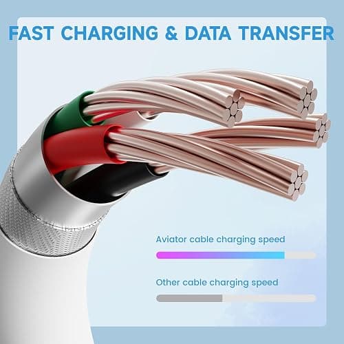 ATTACK SHARK C01Ultra Coiled Keyboard Cable with RGB Lighting, Custom USB-C Aviator Cable, Type-C to USB-A, Support 8KHz Return Rate with 4-Pin Metal Aviation Connector for PC Gaming Keyboard-White thumbnail 6