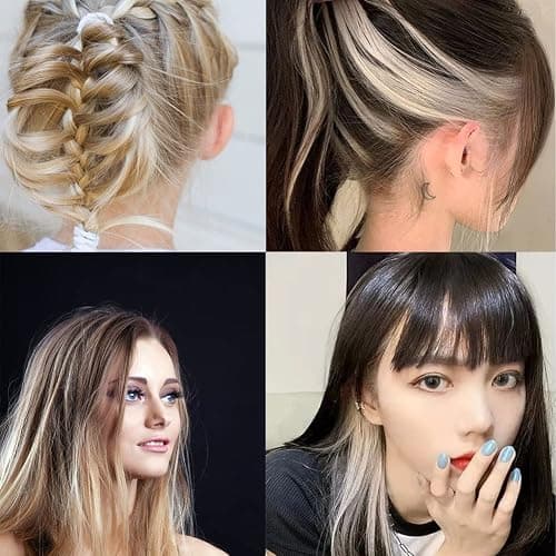 Bleach Blonde Clip in Hair Extensions thumbnail 5