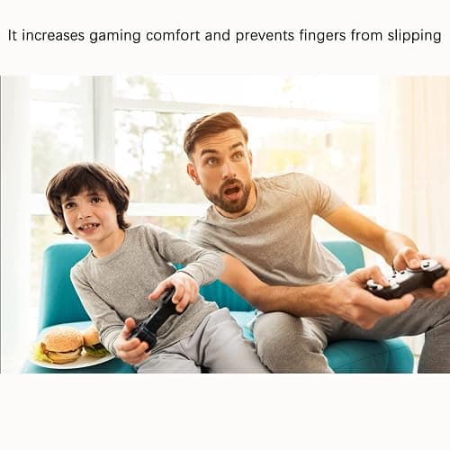 8 Pcs Thumb Grips Silicone Cover Protection Attachments Game Controllers, Convex and Concave-Raised Dots & Studded Design thumbnail 6