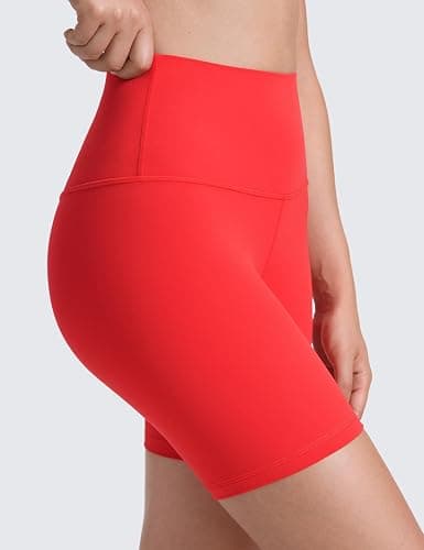 CRZ YOGA Butterluxe Biker Shorts 6" | Extremely Soft, Gentle Compression, Yoga, High Waisted, for Women thumbnail 5