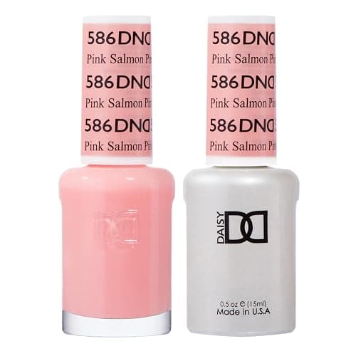 DND Gel Polish Set, Orange Collection, UV/LED GelPolish and Air Dry Nail Lacquer, Matching Chip-Free Polish Duo, 0.5 Fl Oz Each - Image 1