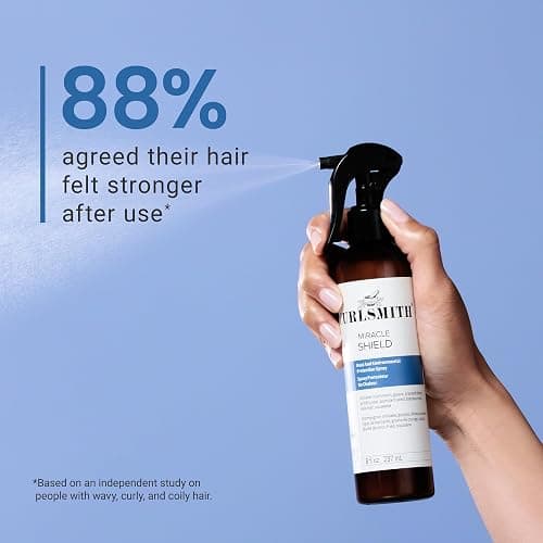 CURLSMITH Miracle Shield - Multi-Protection Spray for Curls, Pollution Shield Hair Mist, For All Curl Types, Vegan & Cruelty Free thumbnail 8