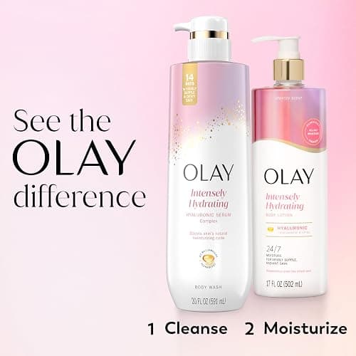 Olay Body Lotion for Women, Nourishing with Hyaluronic Acid Serum, Visibly Soften & Smooth Skin, 24hr Moisture & Hydration, Fast Absorbing Formula, Vitamin B3 Complex, For All Skin Types, 17 fl oz thumbnail 10