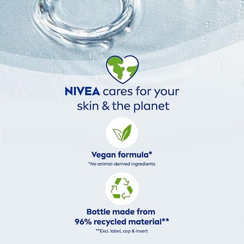NIVEA Double Effect Waterproof Eye Make-Up Remover (125ml), Daily Use Face Cleanser for Make-Up and Mascara with Cornflower Extract and Biotin thumbnail 7