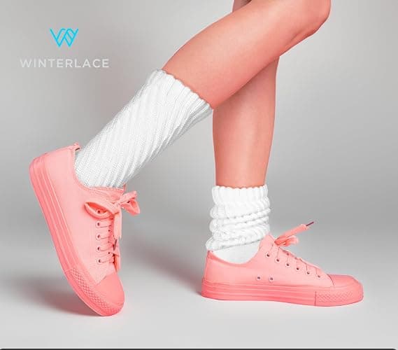 3-Pair Cotton Crew Slouch Socks Womens Scrunch Ribbed Soft Retro Boot Calf Sock thumbnail 7