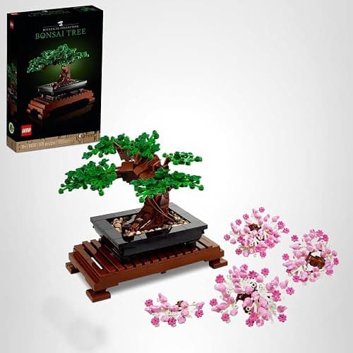 LEGO Botanicals Bonsai Tree Building Set - Artificial Bonsai Tree Plants for Home Decor, Adults Ages 18+ - Faux, Fake Plants for Table, Desk, Office - Birthday Gift for Men & Women - 10281 thumbnail 9