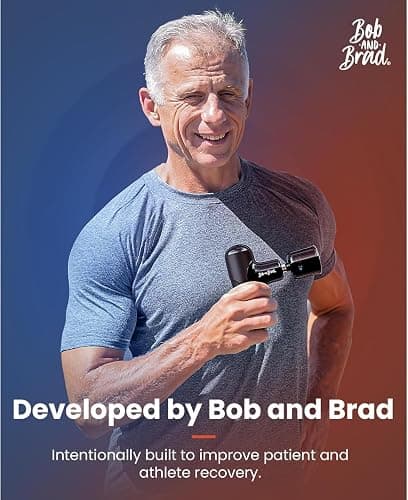 BOB AND BRAD Q2 Pro Mini Massage Gun with Heat and Cold, Pocket-Sized Deep Tissue Massager, HSA Portable Percussion Muscle Massager Gun, Ultra Small & Quiet Muscle Massager, FSA Eligible thumbnail 4