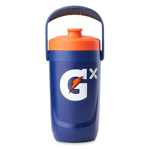 Gatorade Gx Performance Jug, 64oz, Leakproof, Non Slip Grip, Great for Athletes, Navy - Image 1
