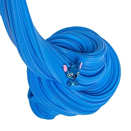 Blue Butter Slime, Non-Sticky and Glossy Slime, Stress Relief Scented Slime Toy for Kids Education, Party Favor and Birthday Gift(7oz 200ML) - Blue-butter Slime thumbnail 4