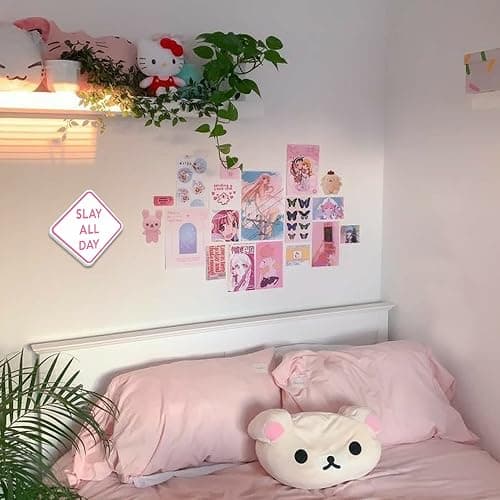 Preppy Room Decor, Slay All Day - Teen Girl Room Decor, 11" x 11" thumbnail 2