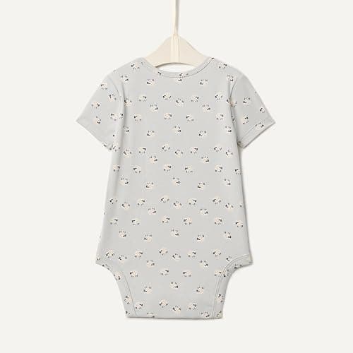 Amazon Essentials x Sofia Grainge Unisex Babies' Short Sleeve Crewneck Bodysuit thumbnail 5