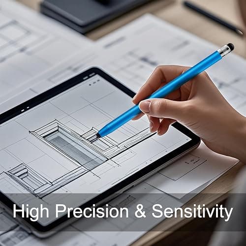 ChaoQ Stylus Pen for Touchscreen, 3pcs High Sensitivity and Precision Stylus Pen for iPad iPhone Android and All Touch Screens (Black/Silver/Blue) thumbnail 6