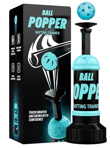 Ball Popper – Reinforced Tee Ball Popper, Durable Design, No Battery – Pop Up Baseball Trainer for Timing & Accuracy Batting Practice (to Be Used with Practice Wiffle Balls, Balls Not Included) thumbnail 8