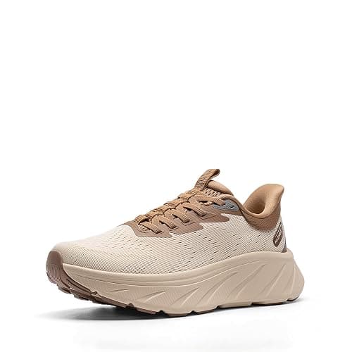 ALLSWIFIT Women's Slip On Stability Walking Running Shoes Hands Free Tennis Non-Slip Comfortable Workout Gym Breathable Lightweight StediBase Fashion Sneakers - Image 1