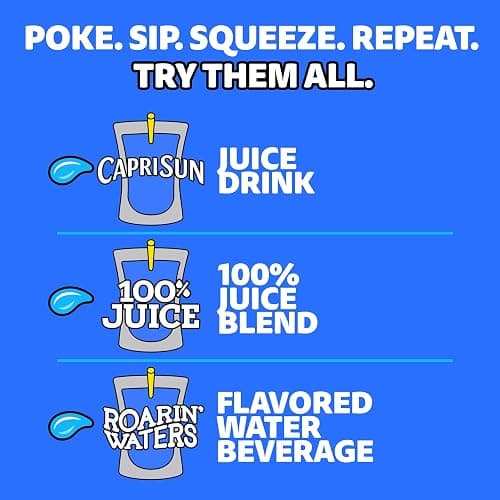 Capri Sun Drink, 10 ct Box Lemonade, 6 fl oz Pouches | for School Lunches and On-the-Go Hydration, All Natural Ingredients, No Artificial Colors, Flavors Or Preservatives thumbnail 8