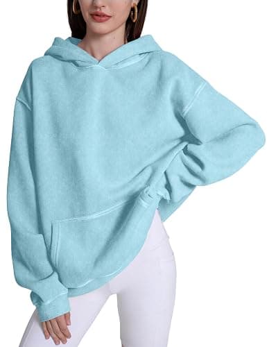 Dnzzs Acid Wash Hoodie for Womens Pullover Oversized Women's Fashion Hoodies & Sweatshirts Vintage Sweatshirt Heavyweight thumbnail 2