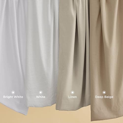 Bedsure Bright White Duvet Cover King Size - 3 Pieces Prewashed Cotton-Like Extra Soft Bedding Set, Includes 1 Duvet Cover 104x90 Inches with Zipper Closure & 2 Pillow Shams, Comforter Not Included thumbnail 7