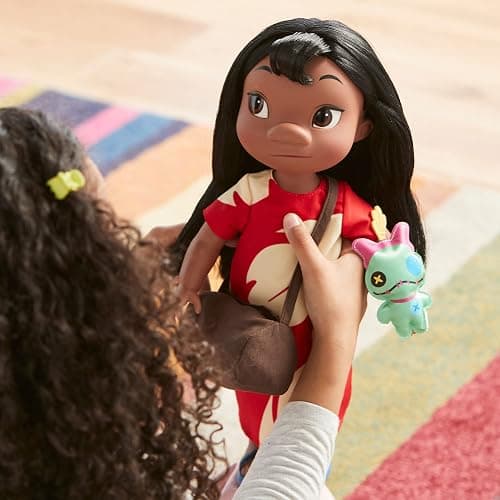 Disney Store Poupée Lilo Animator, Lilo & Stitch, 39 cm, Figurine de Fille des îles en Robe Classique, poupée Princesse à Collectionner, Convient aux 3 Ans et Plus thumbnail 2