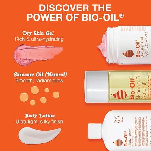 Bio-Oil Natural Skincare Oil, Serum for Scars and Stretch Marks, Face and Body Moisturizer for Dry Skin, Hair Oil, For All Skin Types, 4.2 Oz thumbnail 7