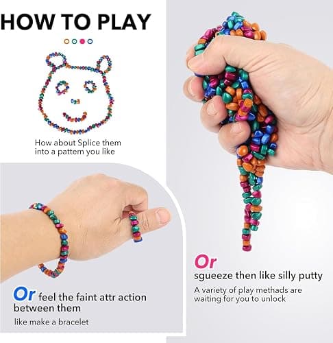 350pcs Fidget Toys, Fidget Gifts Adults, Desk Fidgets Toys for Office Stress/Anxiety Relief ，Novelty Gifts for Teen and Adults (350PCS) thumbnail 4