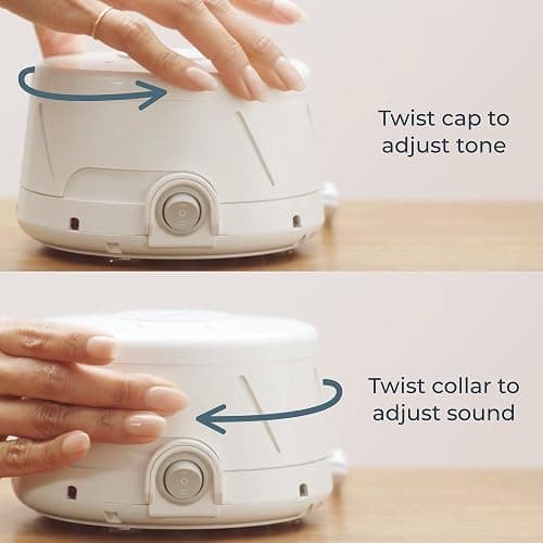 Yogasleep Dohm Classic (White) The Original White Noise Sound Machine, Soothing Natural Sounds from a Real Fan, Sleep Therapy for Adults & Baby, Noise Cancelling for Office Privacy & Meditation thumbnail 4