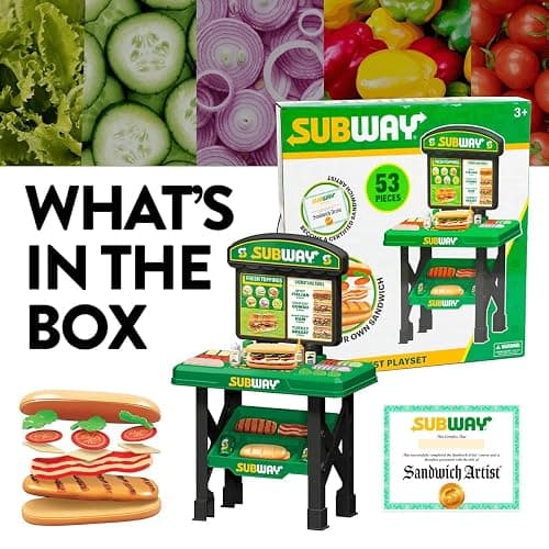 Subway Sandwich Artist 53 Piece Playset thumbnail 4