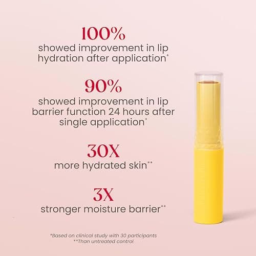 Burt’s Bees Tinted Boosted Balm, Cheeky Cherry, Hydrating Tinted Lip Balm with Vitamin C, E, and F Core, 24 Hour Lip Moisturizer with Responsibly Sourced Beeswax, 100% Natural Origin, 1 Count, 0.16oz thumbnail 9