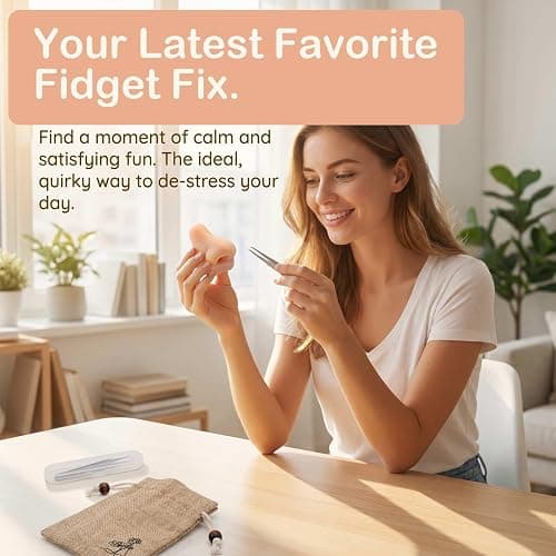 Portable Pimple Popping Toy, Realistic Silicone Nose Pimple Popper Toy, Refillable Blackhead Popping Toys for Stress Relief, Anxiety Distraction, Sensory Satisfaction, Couples Novelty Play (Beige) thumbnail 5