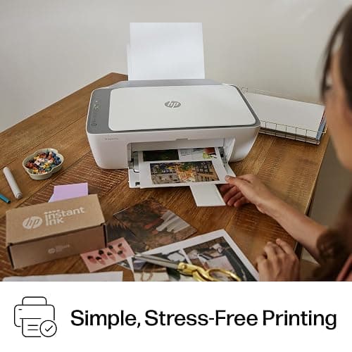 HP DeskJet 2855e Wireless All-in-One Color Inkjet Printer, Scanner, Copier, Best-for-home, 3 month Instant Ink trial included. This printer is only 2.4 ghz capable. (588S5A) thumbnail 16