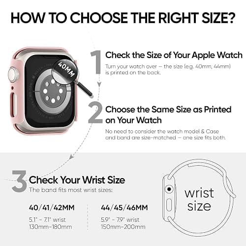 Adorique 3-in-1 Compatible for Apple Watch Band 40mm 41mm 42mm 44mm 45mm 46mm, Soft Silicone Sport Strap for iWatch Series SE 10 9 8 7 6 5 4 3 thumbnail 5