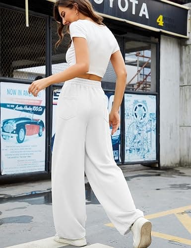 GET A MEDWomen Baggy Sweatpants Casual Wide Leg Pants thumbnail 5