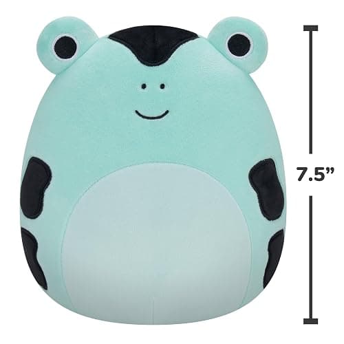 Squishmallows Original 7.5 inch Dear - Poison Dart Frog - Add Dear to Your Squad, Ultrasoft Stuffed Animal Plush Toy, Official Kellytoy Plush thumbnail 2