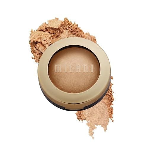 Milani Highlighter Makeup - Baked Contour Powder & Face Highligher, Made in Italy - Champagne D'Oro - Image 1