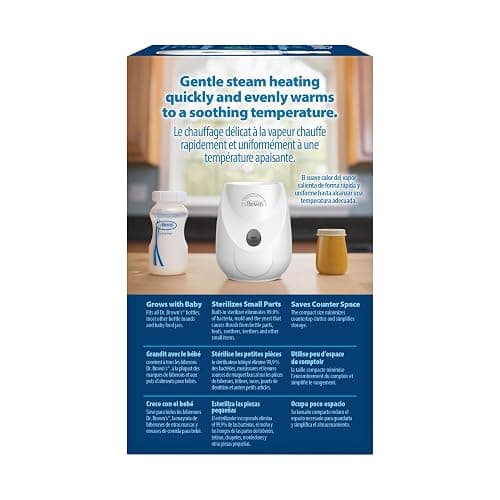 Dr. Brown's Insta-Feed Baby Bottle Warmer and Sterilizer for Baby Bottles and Baby Food Jars - Insta-Feed, Warmer & Sterilizer thumbnail 9