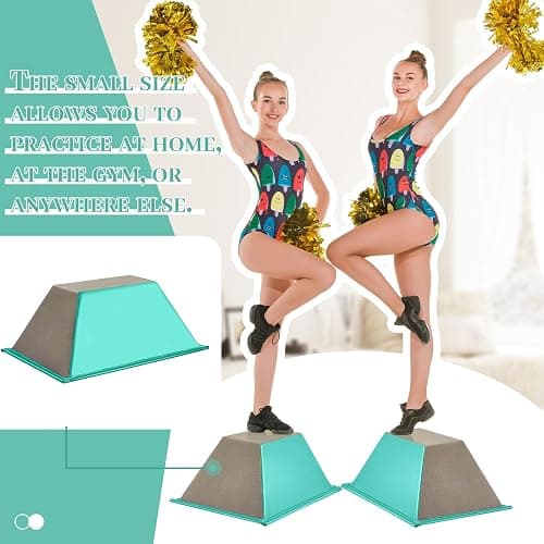Poen Stunt Training Stand Cheerleading Balance Trainer Cheer Flyer Stand Balance and Flexibility Trainer for Flexibility Core Strength and Conditioning Promotes Kids Adults thumbnail 5