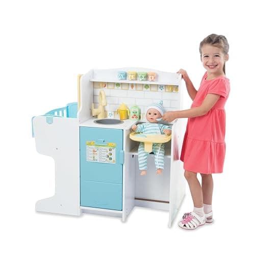 Melissa & Doug Mine to Love Baby Care Activity Center for Dolls - Kitchen, Nursery, Bathing-Changing thumbnail 8