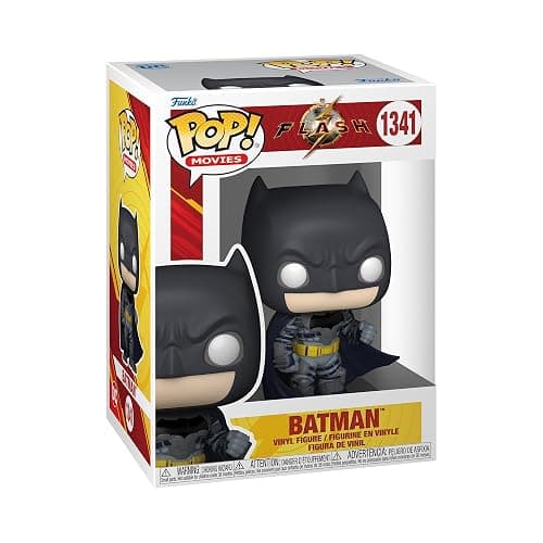 Funko POP! Movies: DC - The Flash - Batman - (Affleck) - DC Comics - Collectable Vinyl Figure - Gift Idea - Official Merchandise - for Kids & Adults - Comic Books Fans - Model Figure for Collectors - Image 1