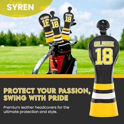Gilmore Golf Head Cover - Premium Golf Club Protector - Headcover for Odyssey | Essential Golf Accessories for Men with Premium Club Protection | Funny Golf Accessories for Men thumbnail 3