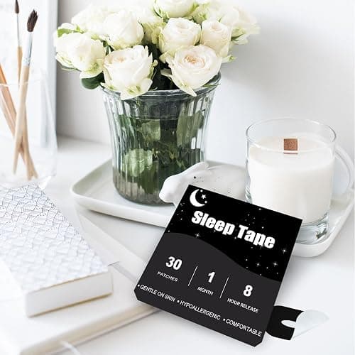 Mouth Tape for Sleeping 30 Pack, Easy to Use, Pain Free Removal, Gentle On Skin Y1 thumbnail 4