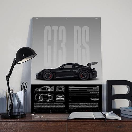 ULYTMMJG Modern Car Poster - Trendy Super Car Wall Art - Boys Bedroom, Office Decor - 12x18inch(30x45cm) thumbnail 8