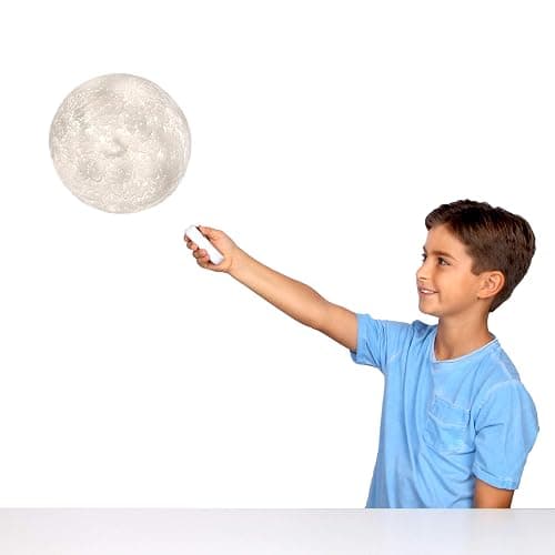 Uncle Milton Moon in My Room - 12 Light-Up Lunar Phases, Remote Control or Automatic, STEM Toy, Great Gift for Boys & Girls Ages 6+ thumbnail 12