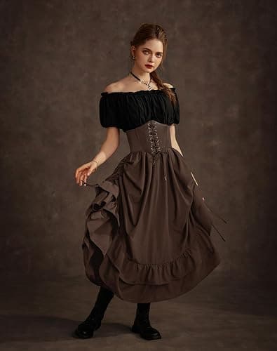 Scarlet Darkness Women Wide Belt Elastic Waist Belt Corset Belts for Dress thumbnail 6