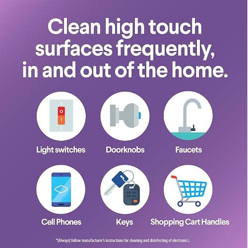 Clorox Scentiva Disinfecting Wipes, Lavender and Jasmine, 75 Count (Package May Vary) thumbnail 4