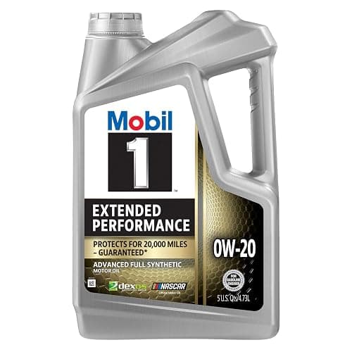 Mobil 1 Extended Performance Full Synthetic Motor Oil 0W-20, 5 Quart thumbnail 2