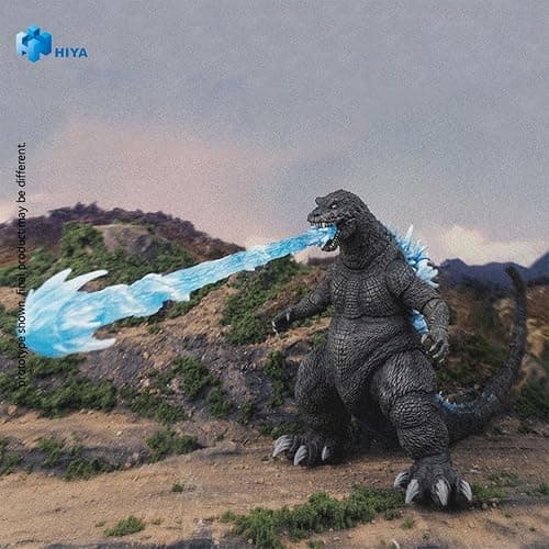 LEBOO Hiya Toys Godzila Giant Monsters All-Out Attack Heat Ray Godzila Exquisite Basic 7inch Action Figure EBG0183 Age 15+ thumbnail 8