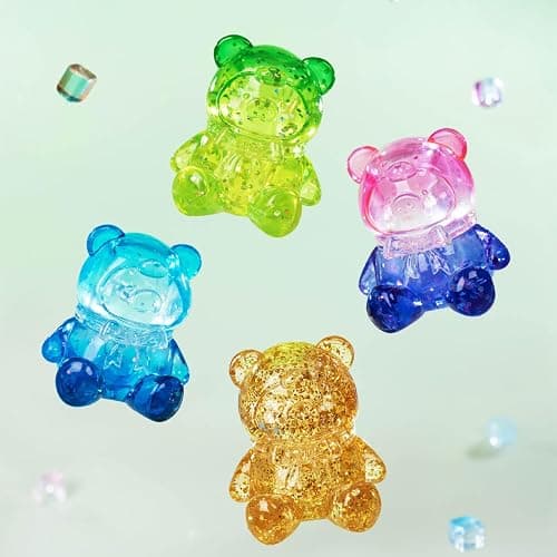 maidimiao Lulu The Piggy Bear Mini Bean Blind Box Figures 3bags(3figures) Collection Blind Bags Cute Birthday Gifts - 3 bags - Mini Bear thumbnail 4
