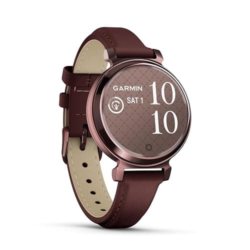 Garmin Lily 2, Small and Stylish Smartwatch, Hidden Display, Patterned Lens, Up to 5 Days Battery Life, Mulberry thumbnail 6
