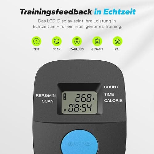 MERACH Bauchtrainer Bauchmuskeltrainer für Zuhause Multifunktionale Trainingsgerät für Ganzkörpertraining Abdominal Ab Machine mit LCD-Monitor thumbnail 8