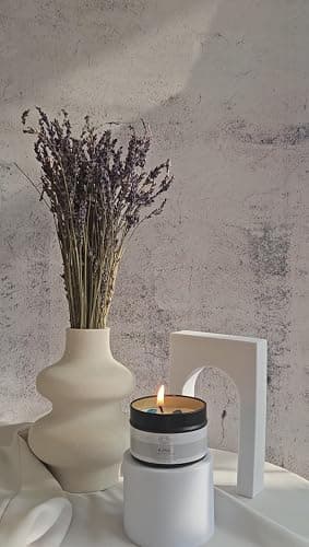 Lucir Store Healing Chakra Scented Candles Set with Surprise Wand | 7 Scented Candles with Chakra Crystals, Wand | E-Book Included thumbnail 7